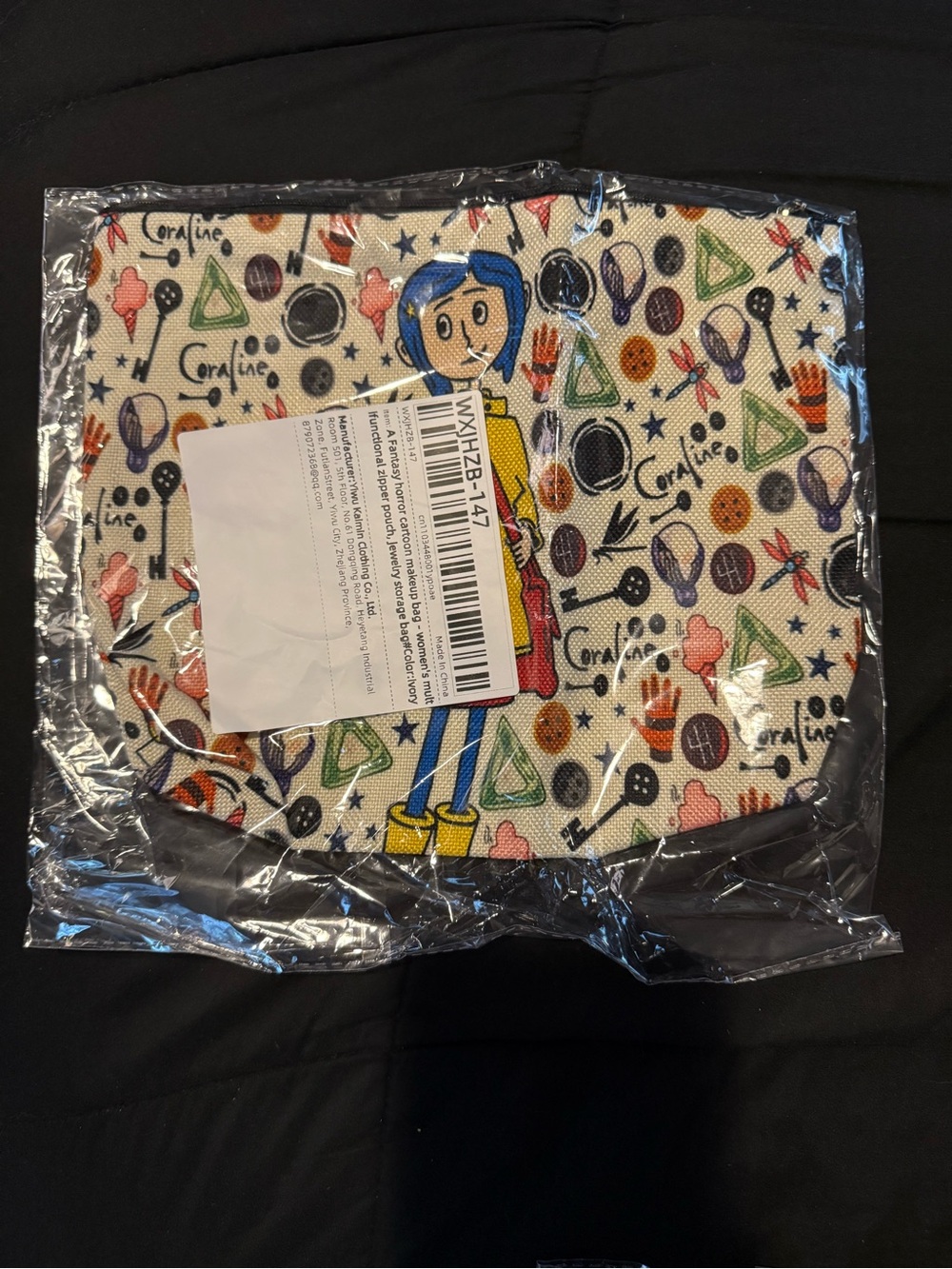 Coraline Makeup Bag - Picture 3 of 14